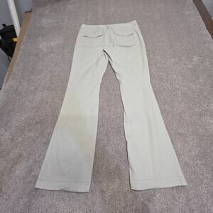 Y2K vintage 00s retro Low Rise Flare Stretch Cotton Mudd Pants sz 11